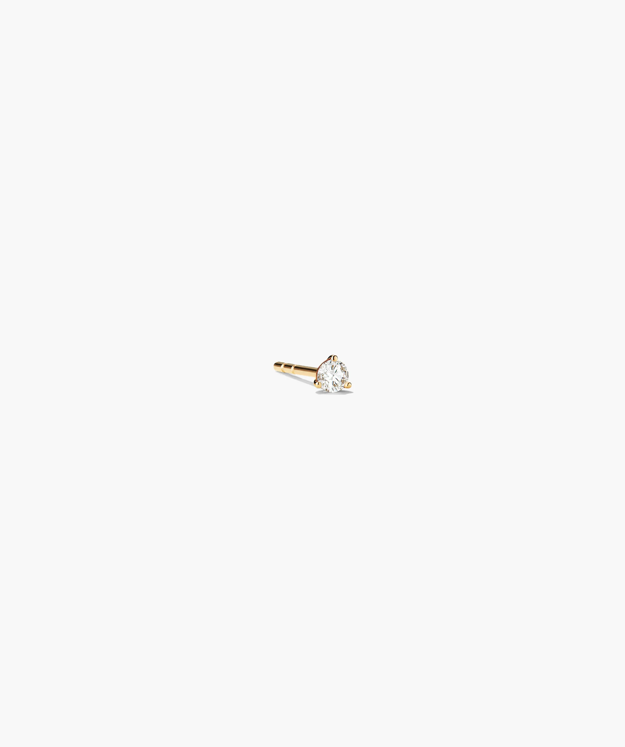 Single Diamond Mini Stud