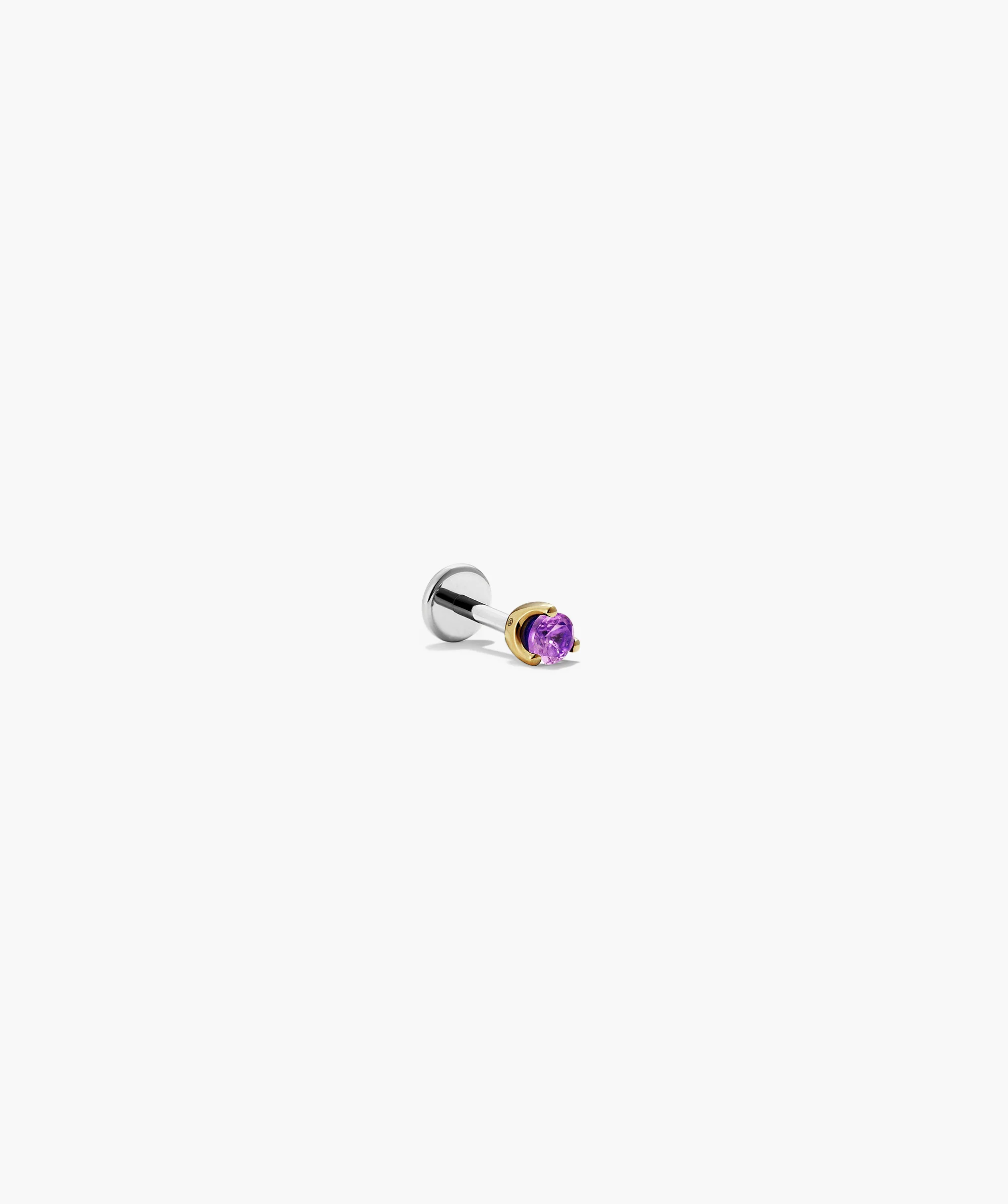 Piercing Studio - Single Gemstone Mini Flat Back Stud