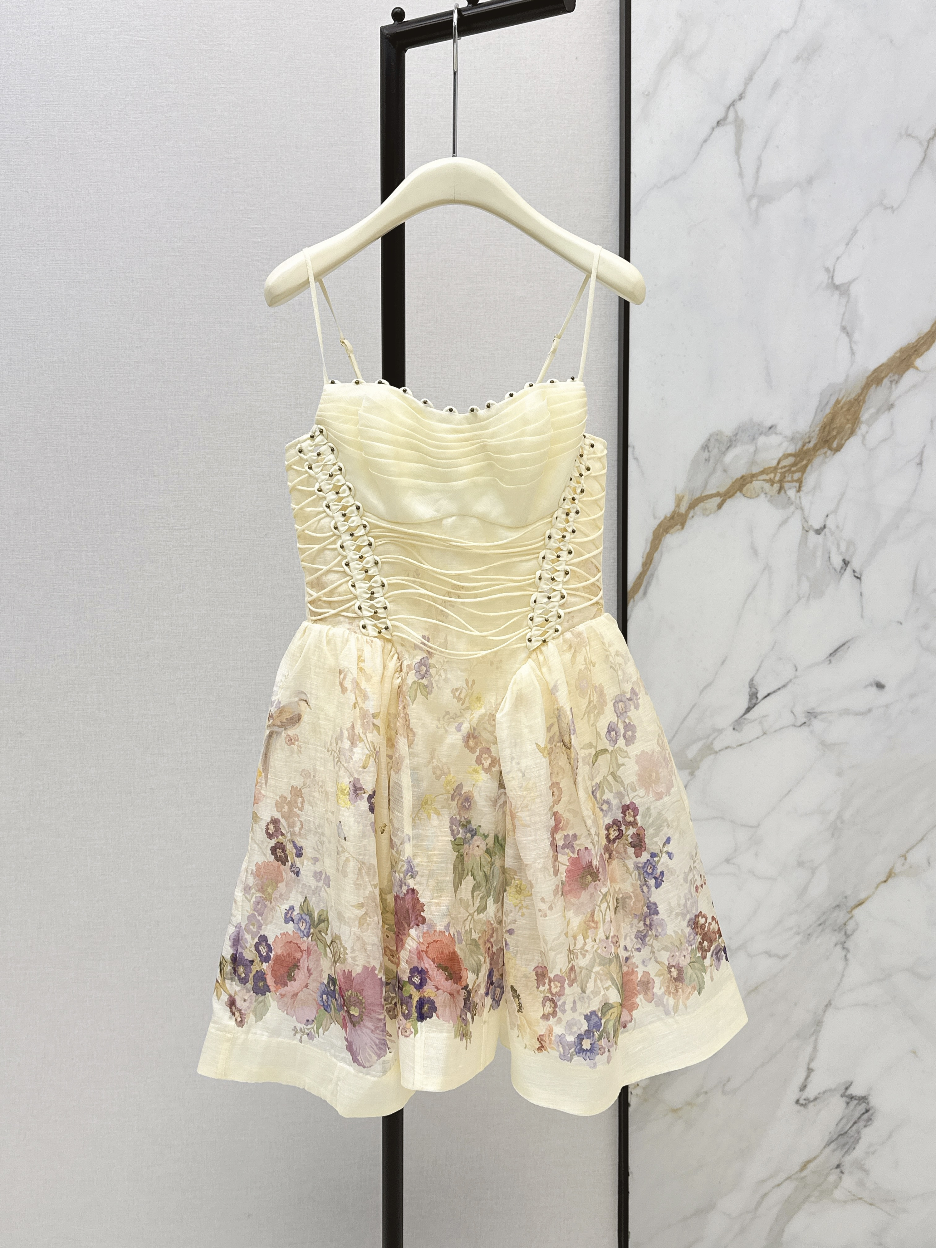 Zimm NEW print slip dress