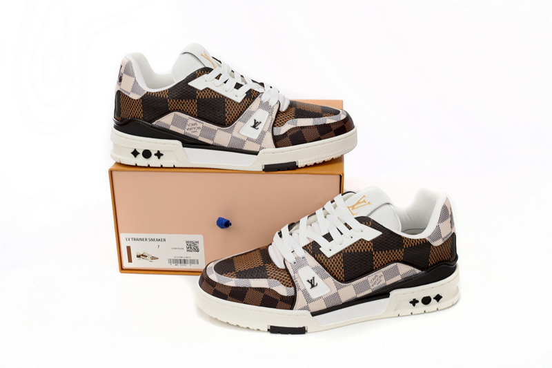 Pkkicks God Batch LOUIS VUITTON Trainer Brown 1AAST3