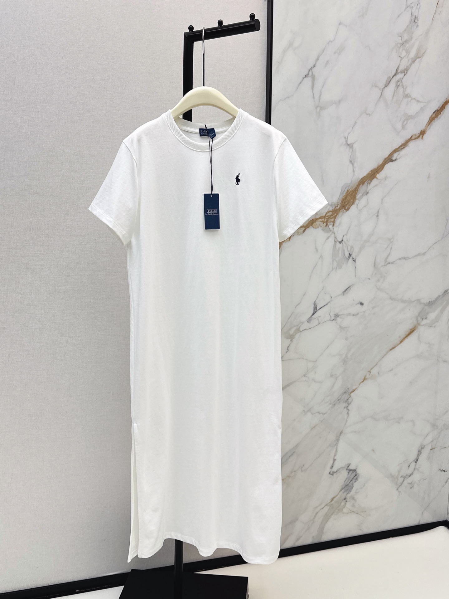 Ral New Embroidered Straight-Cut Dress