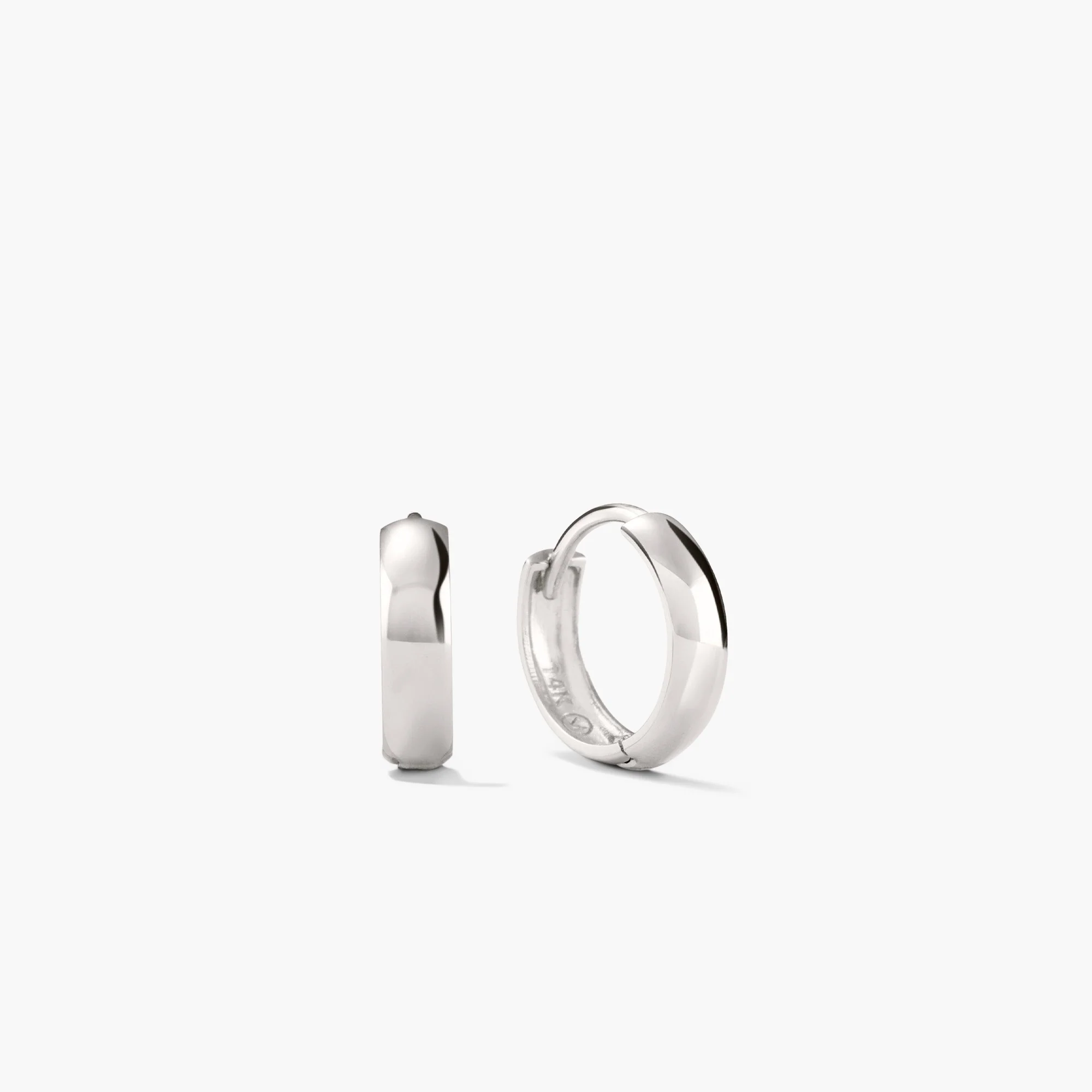 Bold Huggie Hoops