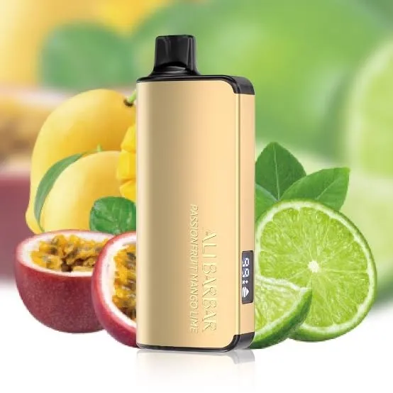 ALIBARBAR NIGOT 9000 Puffs - Passionfruit Mango Lime【3-7 days】