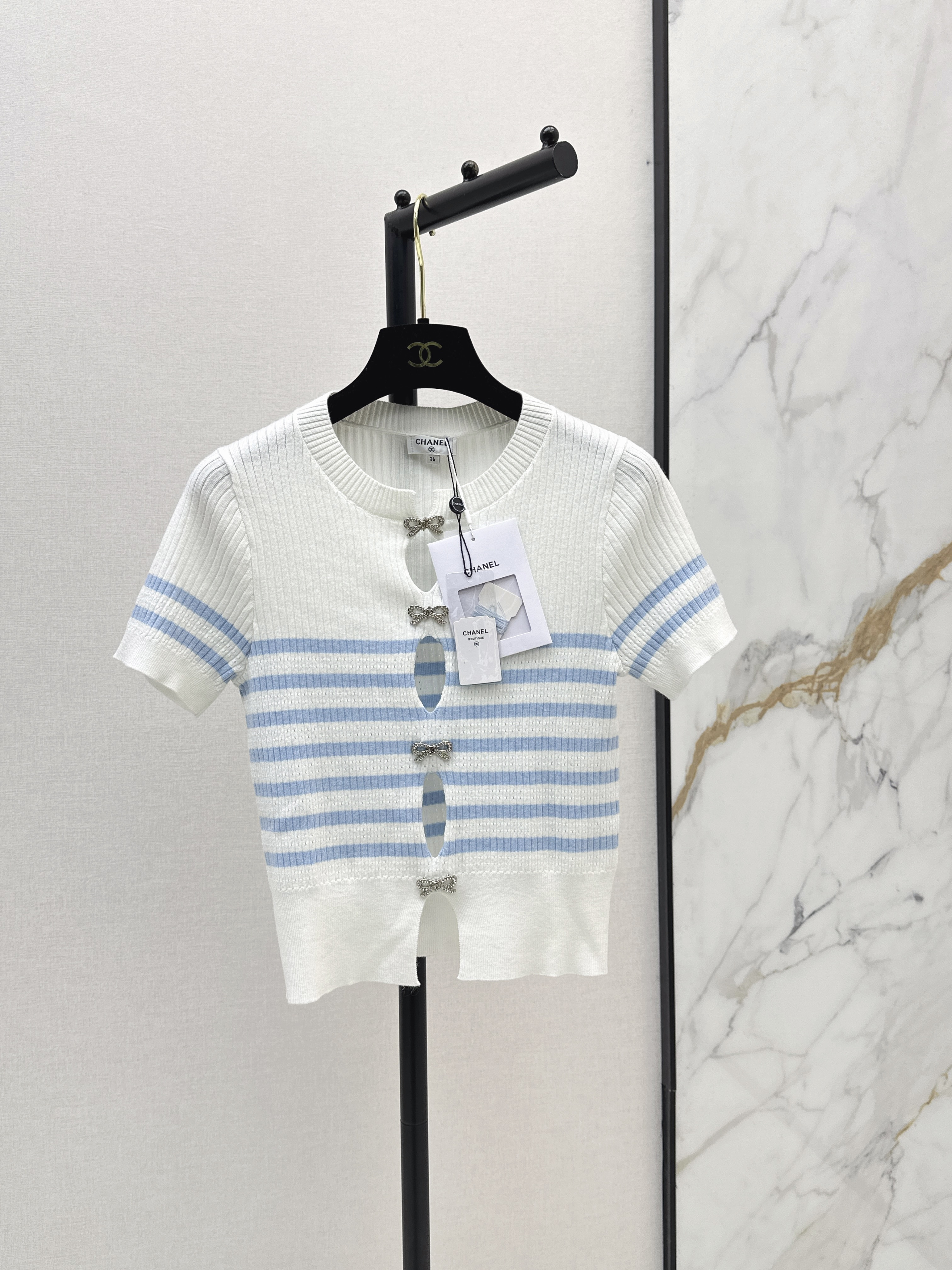 Chan New striped top