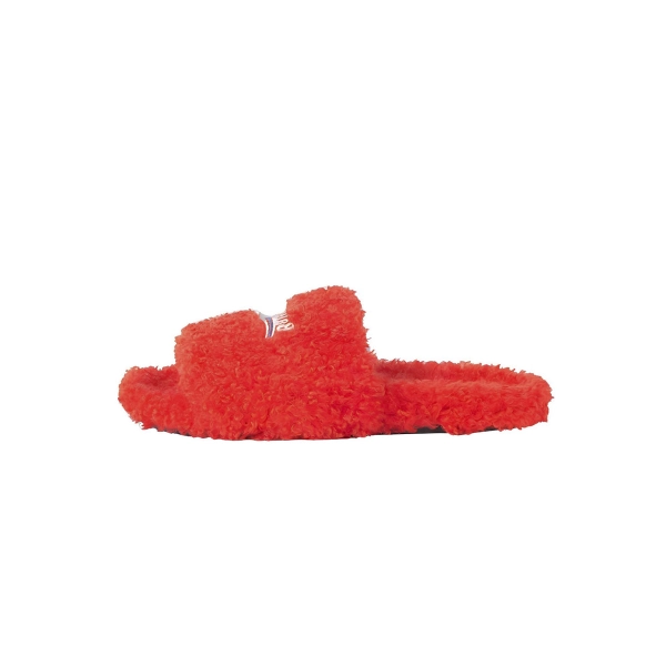 Balenciaga Furry Slide Red White 654261W2DO16596