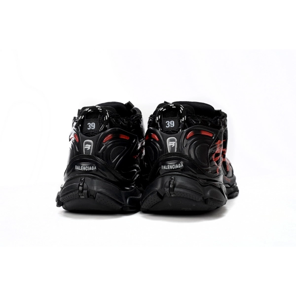 Balenciaga Runner Black And Red Characters 677402 W3RB1 0102