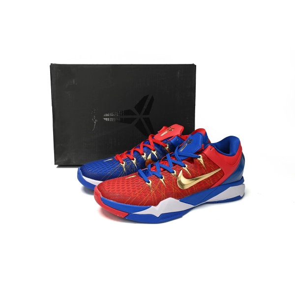 New Sale Nike Zoom Kobe 7 VII Red Royal 488371-406
