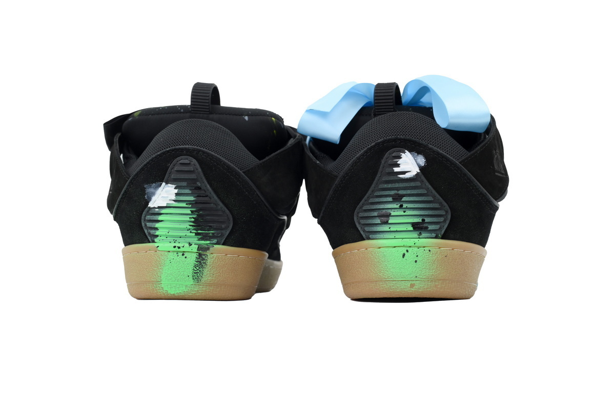 Lanvin Leather Curb x Gallery Dept Paint Drip Black Multi