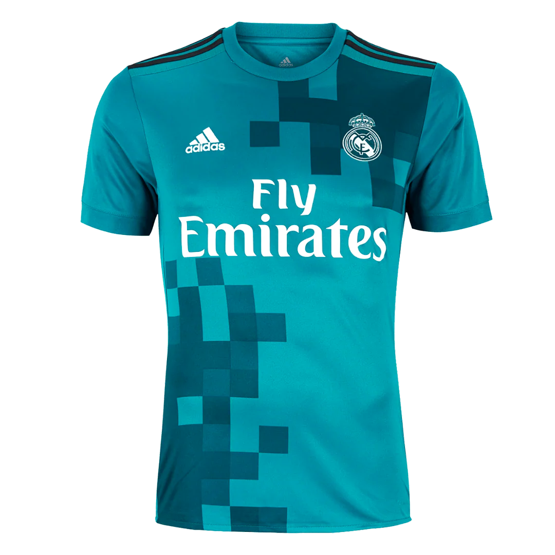Real Madrid 2017/18 Third Away Retro Soccer Jersey