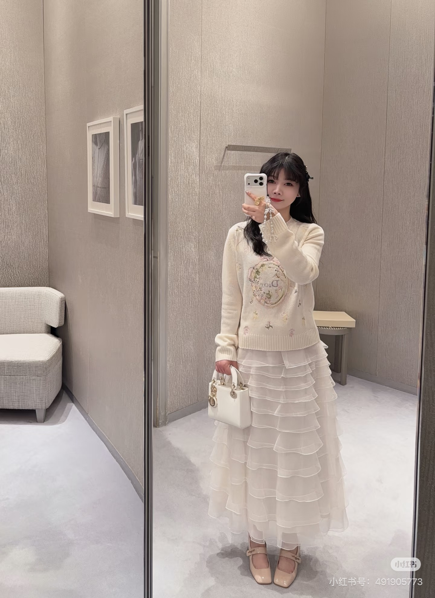 CD New embroidery sweater