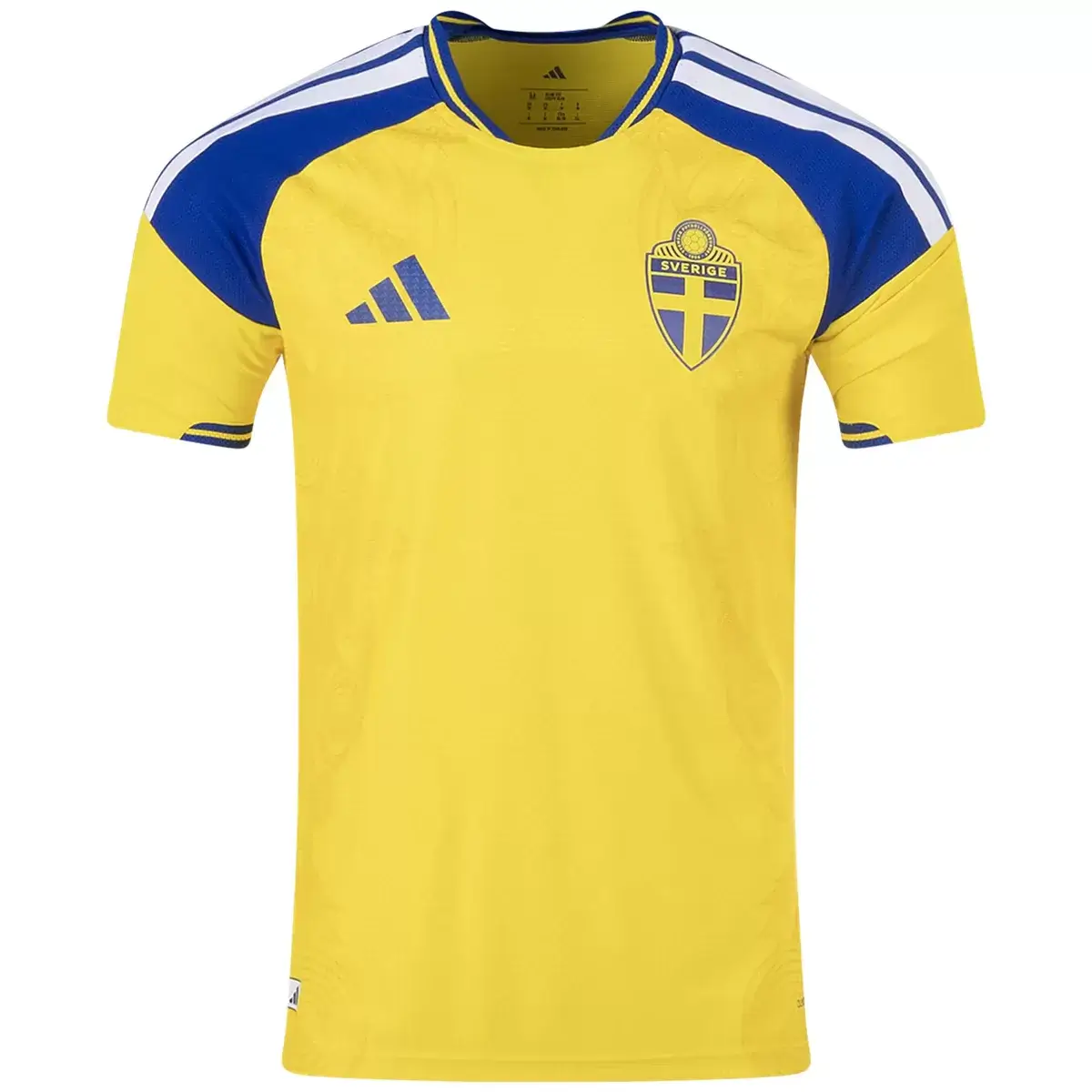 Sweden Home Player Version Soccer Jersey 2026 World Cup