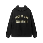 Fear of God Essentials Fleece II Hoodie & Sweatpant Set Black