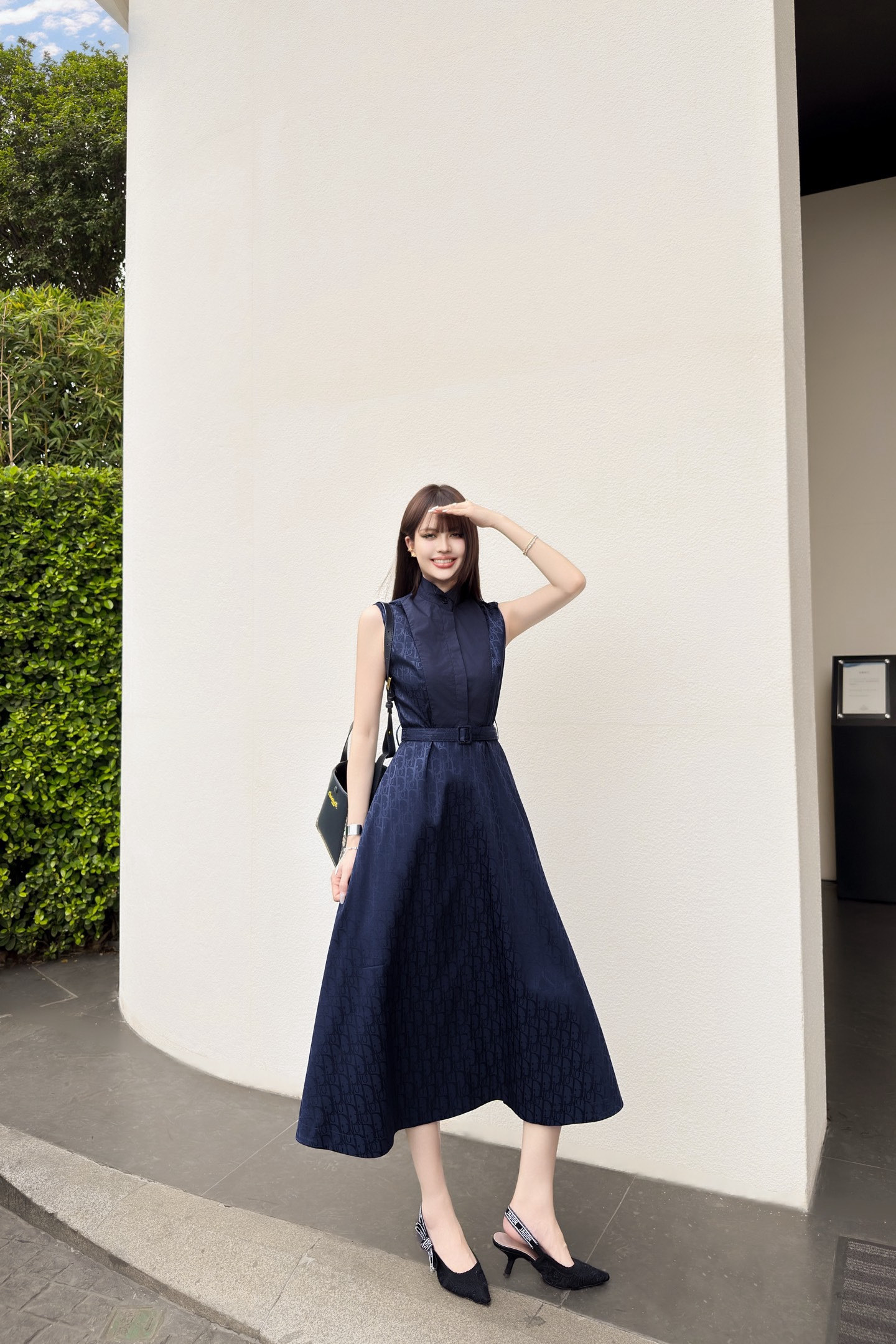 CD New Jacquard dress