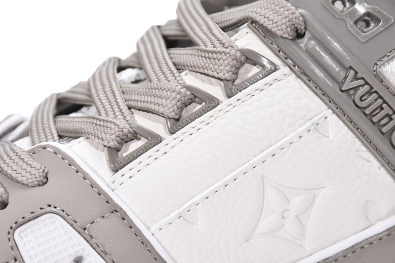 Pkkicks God Batch LOUIS VUITTON Trainer Grey White VL1210