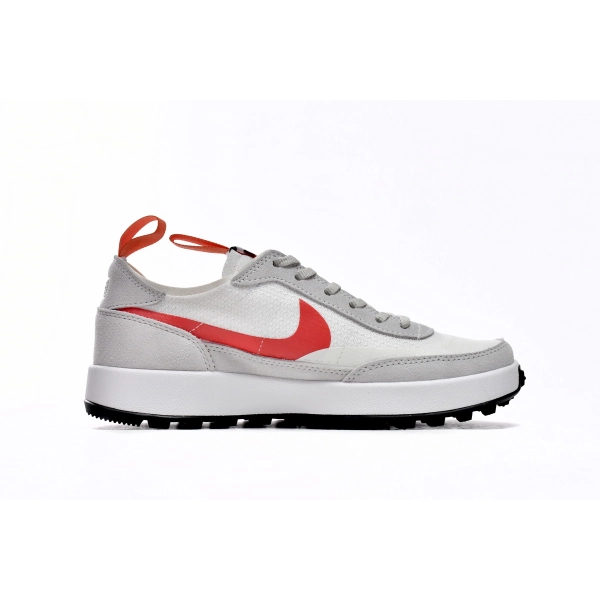 Tom Sachs x NikeCraft General Purpose Shoe Rice Grey Red DA6672-300