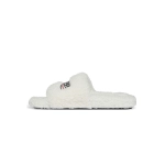 Balenciaga Furry Slide White 654261W2DO19906