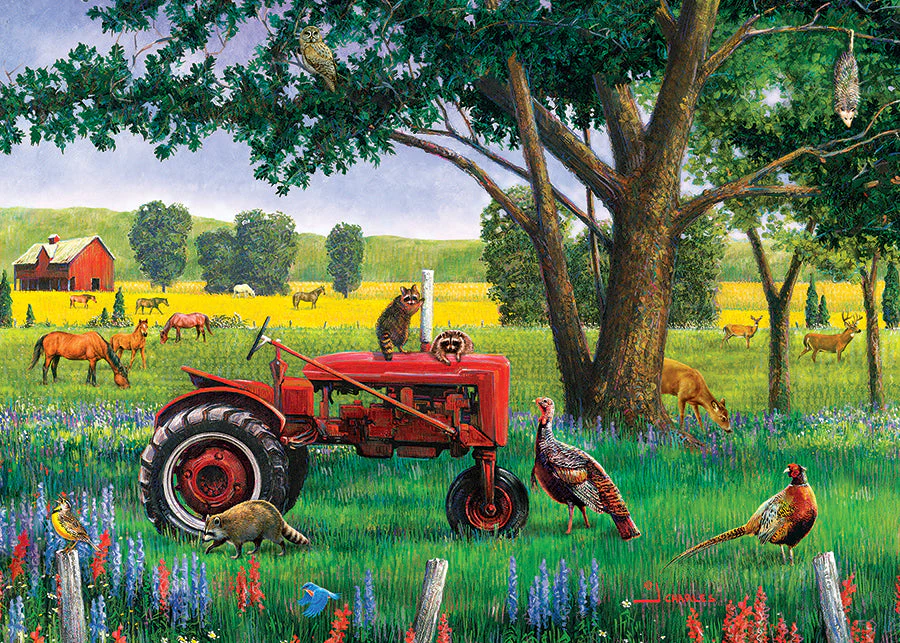 Red Tractor (tray) | 35 Piece Tray