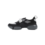 Prada Cloudbust Velcro sneakers Black and White