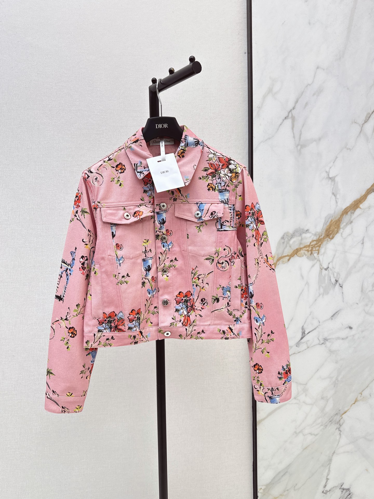 CD New Printed denim jacket