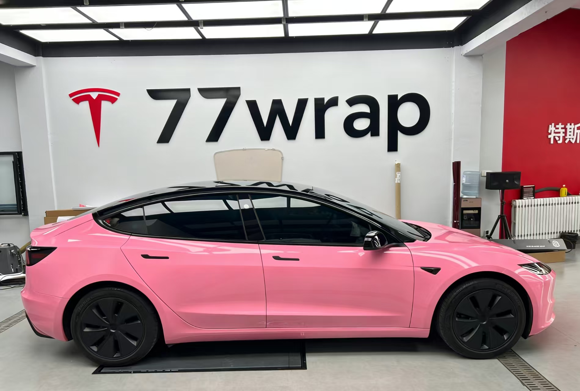 (PET) Ultra Glossy Crystal Car Vinyl Wrap Sticker Bubbles Free