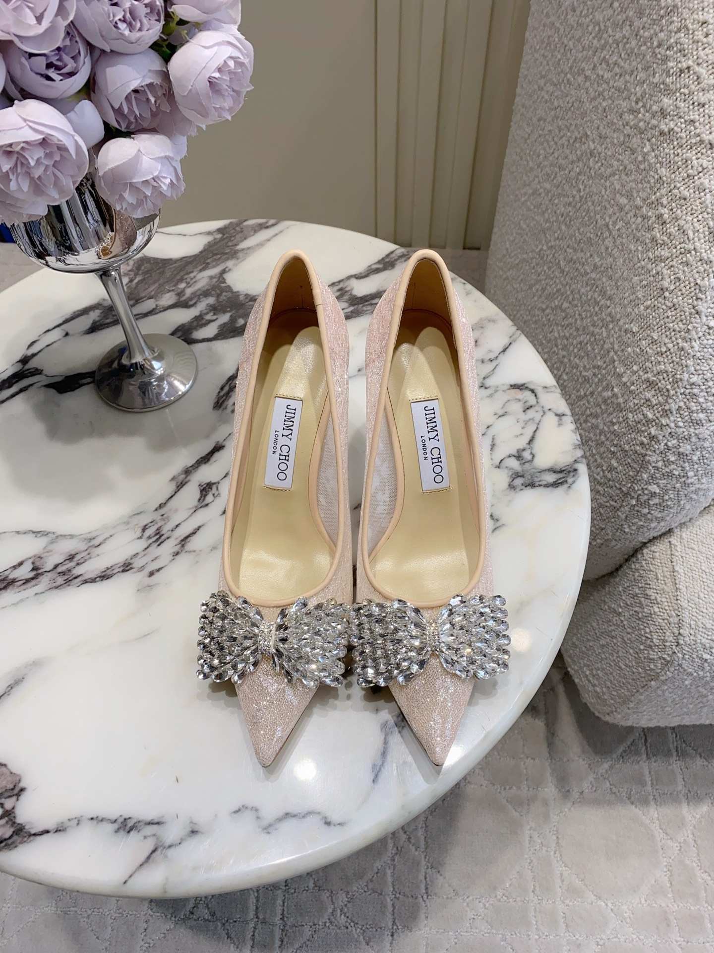 Jimmy  New High-heeled 10cm sandals