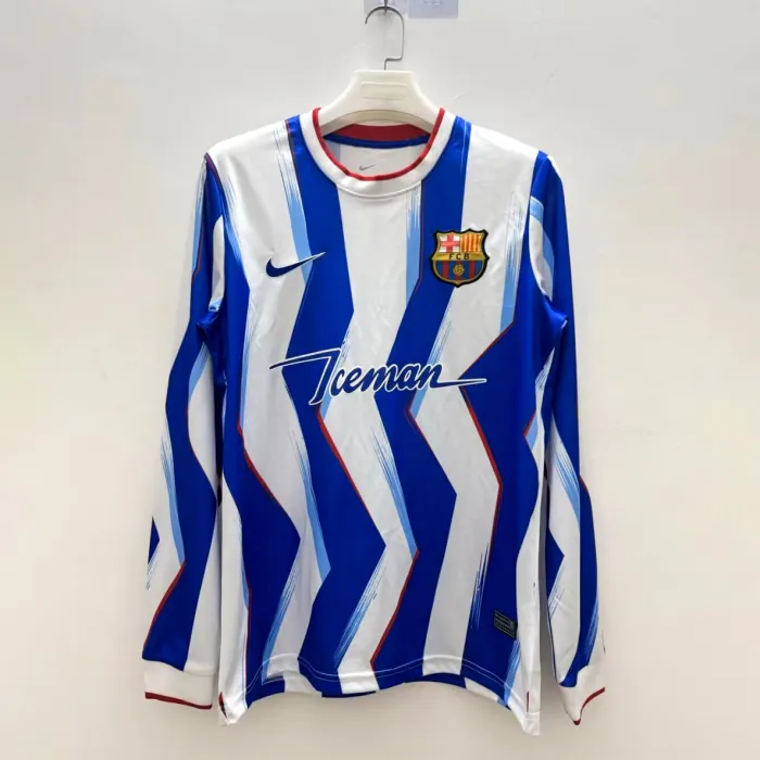 Barcelona Iceman Long Sleeve Concept Jersey Fan Version 26/27