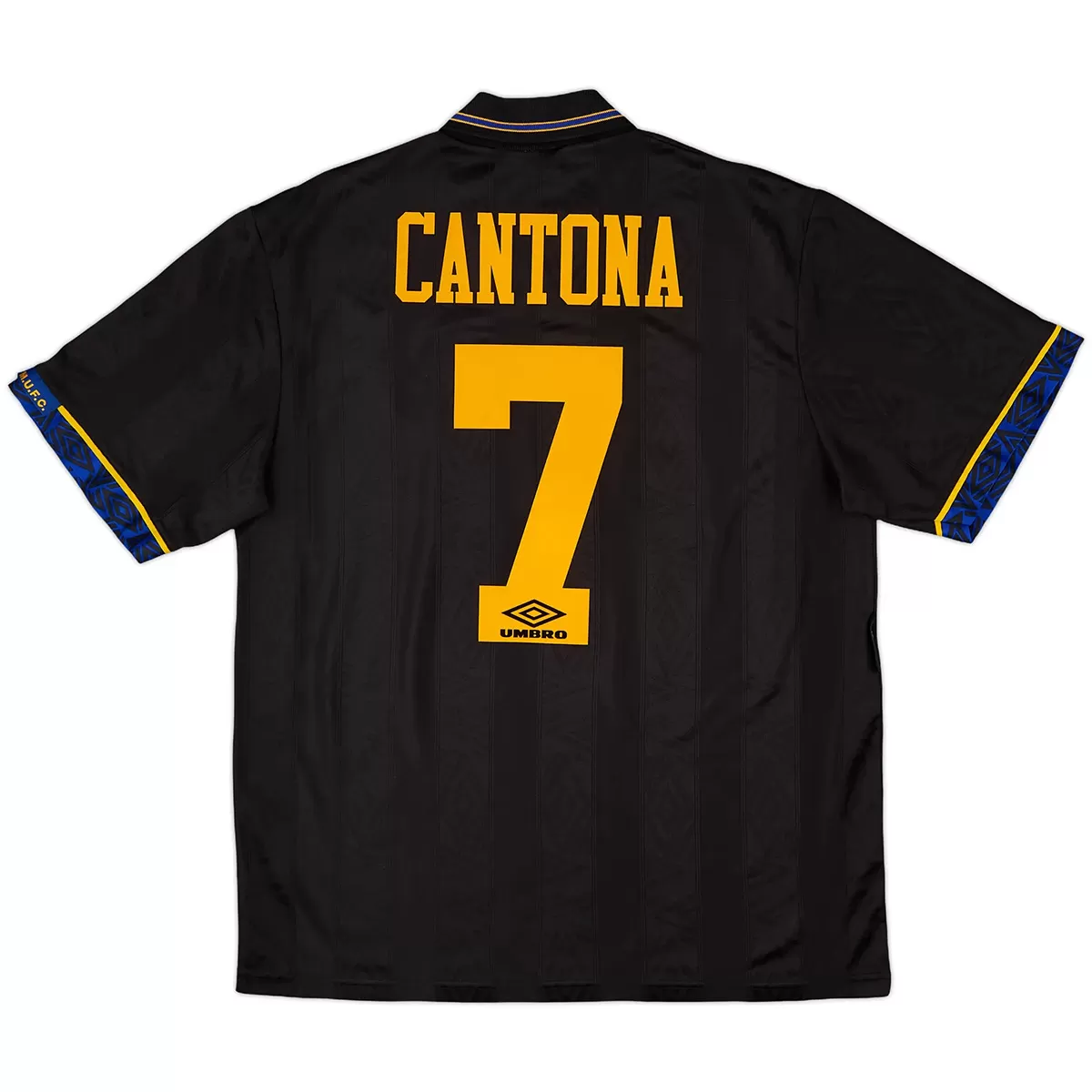 CANTONA #7 Manchester United 1993/95 Away Retro Soccer Jersey