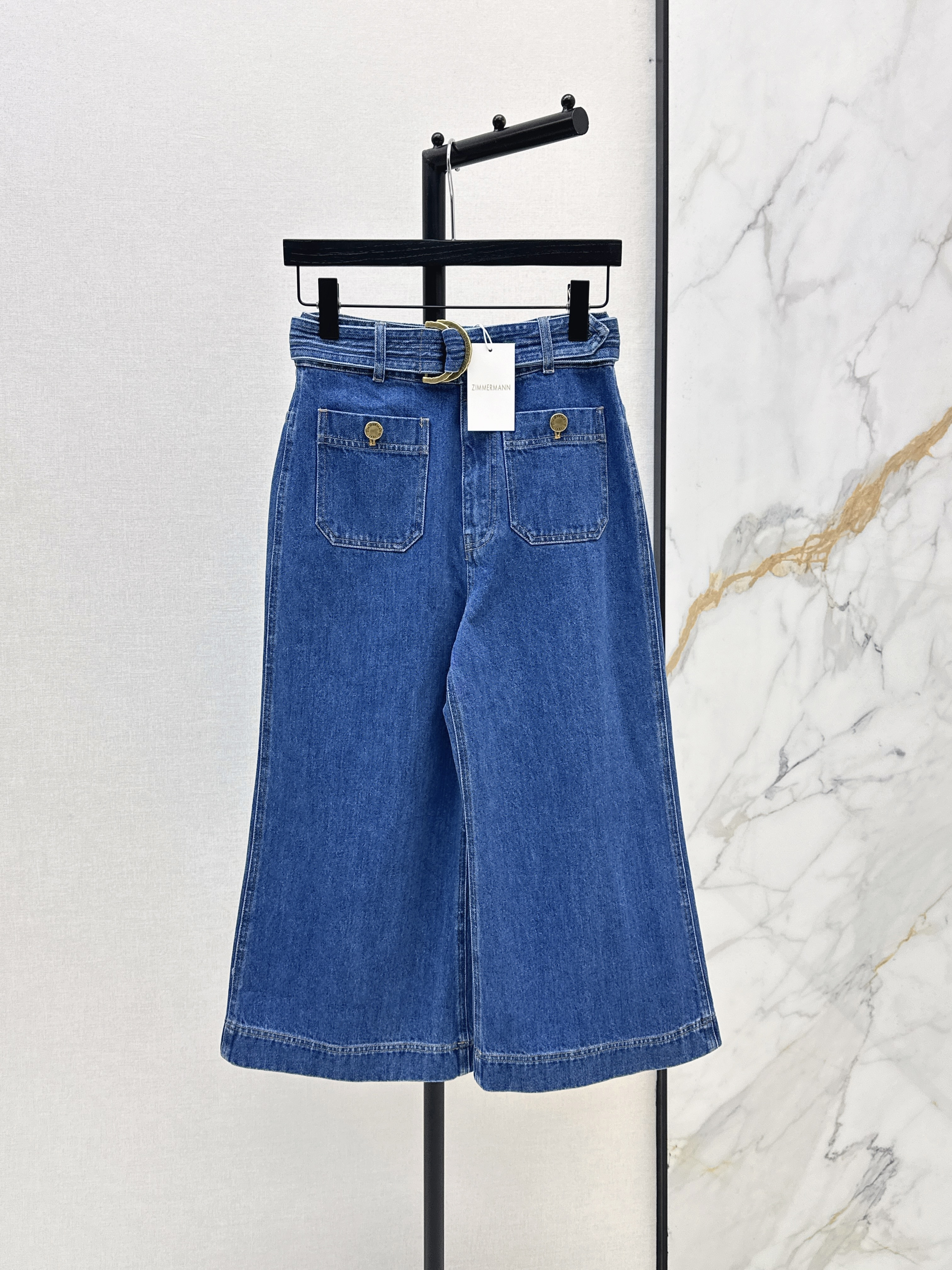 Zimm New denim bermuda shorts
