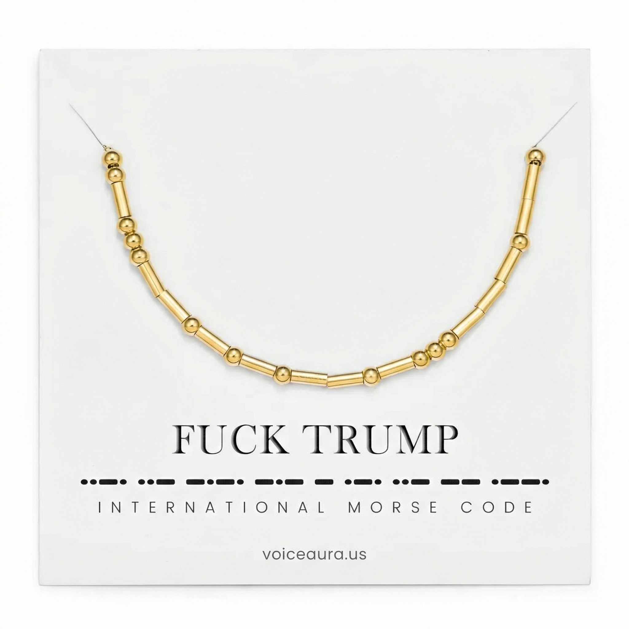 Fuck Trump - Necklace