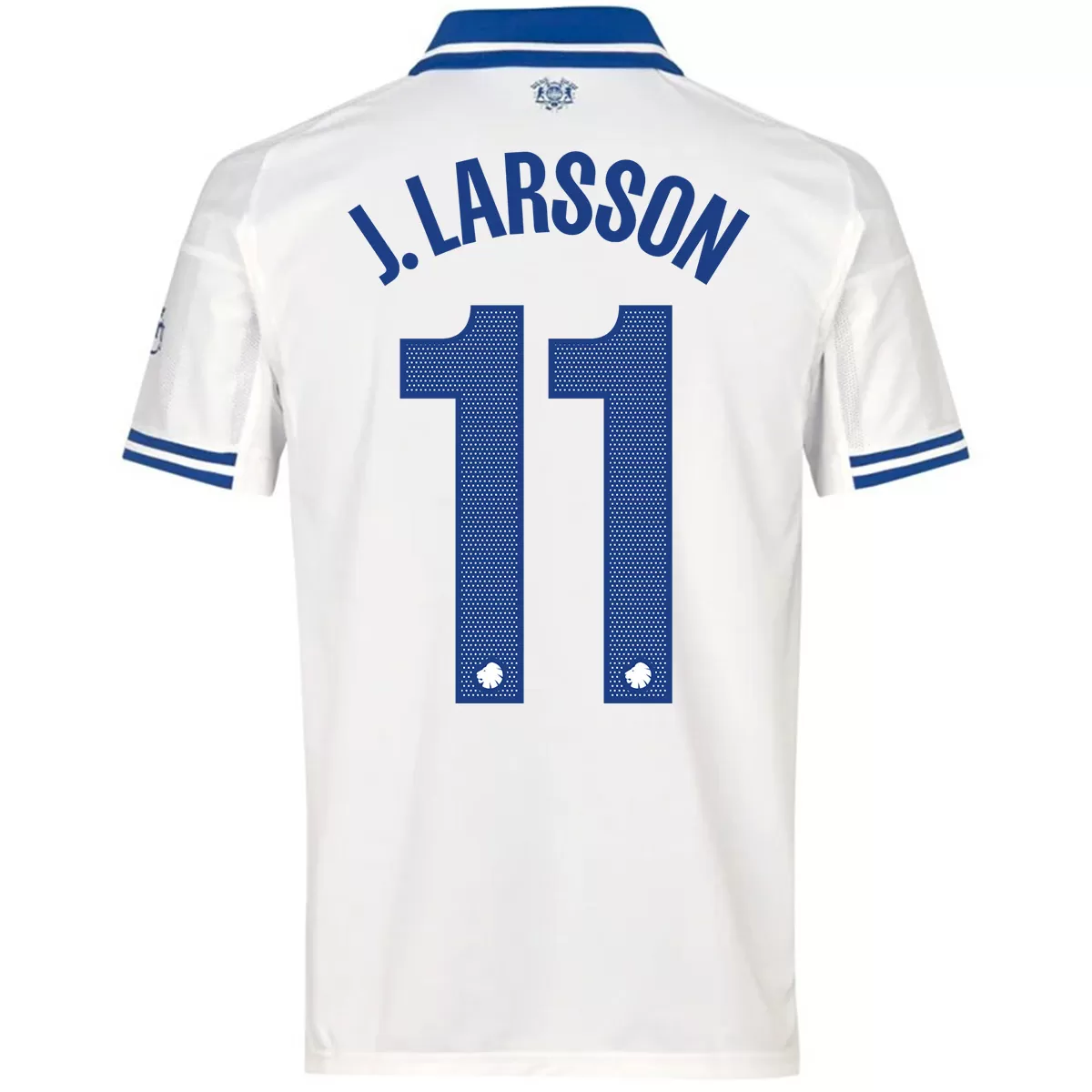 J.Larsson #11 FC Copenhagen Home Soccer Jersey 2025/26