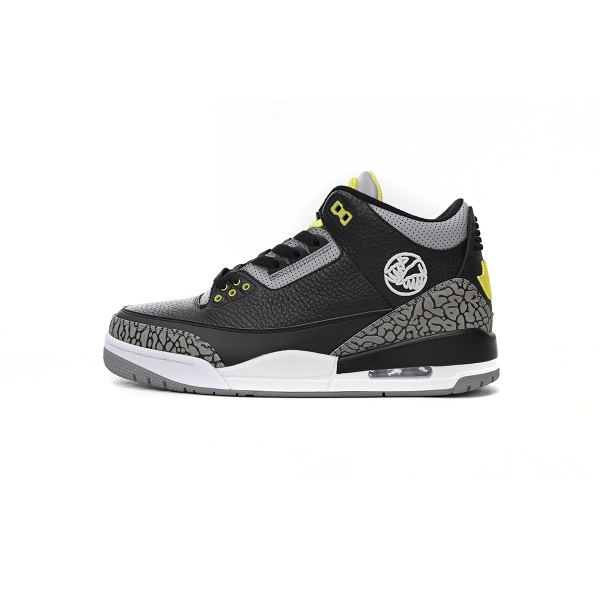 Air Jordan 3 Retro Pine Black Grey  H011-MNJDLS-5