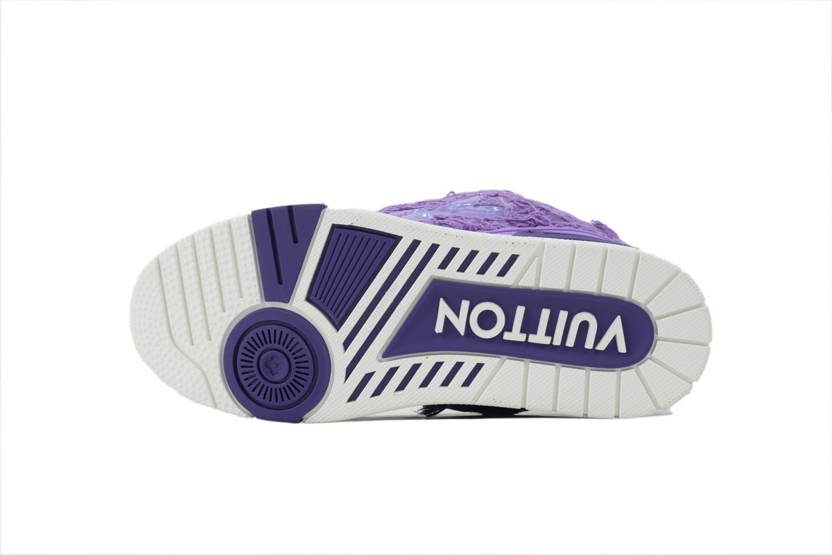 Pkkicks God Batch LOUIS VUITTON Plum Blossom Drilling Purple