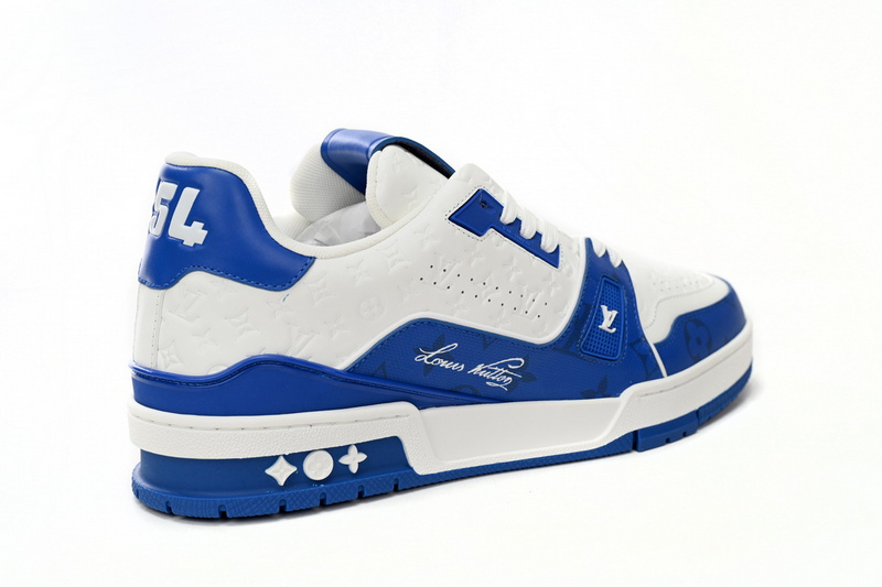 Pkkicks God Batch LOUIS VUITTON White Blue 1AANEV