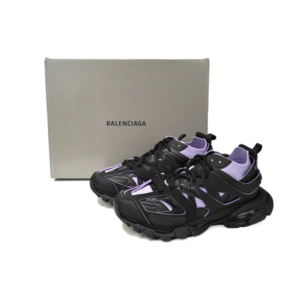 Balenciaga Track Black Rice Black Purple  736328 W3SKC 1058