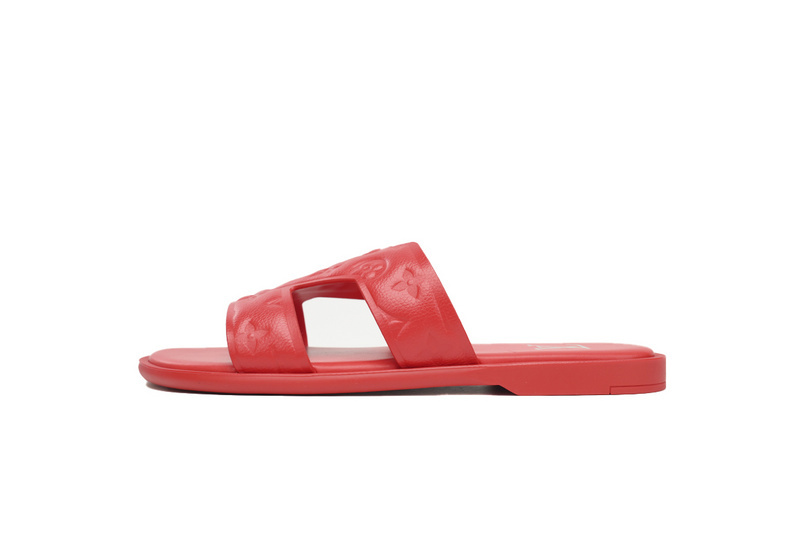 Pkkicks God Batch RED LOUIS VUITTON Oasis Red Embossing