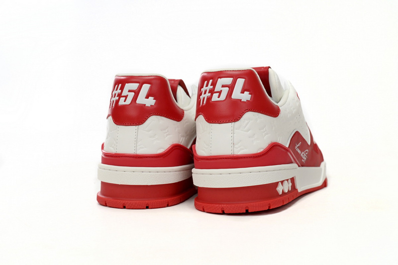 Pkkicks God Batch LOUIS VUITTON White Red 1AANFH