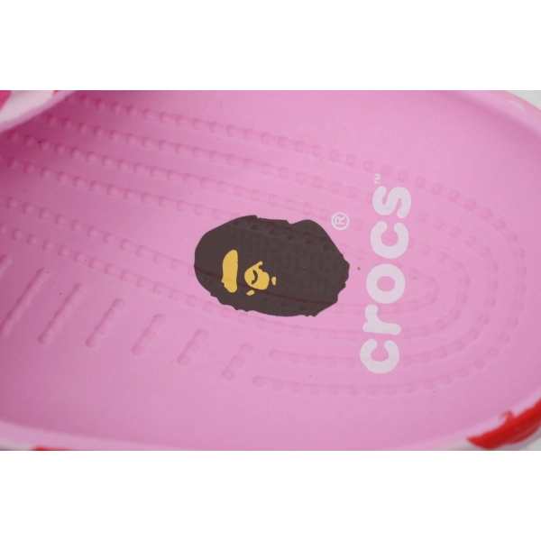 BAPE x Crocs Classic Clog 'ABC Camo - pink'