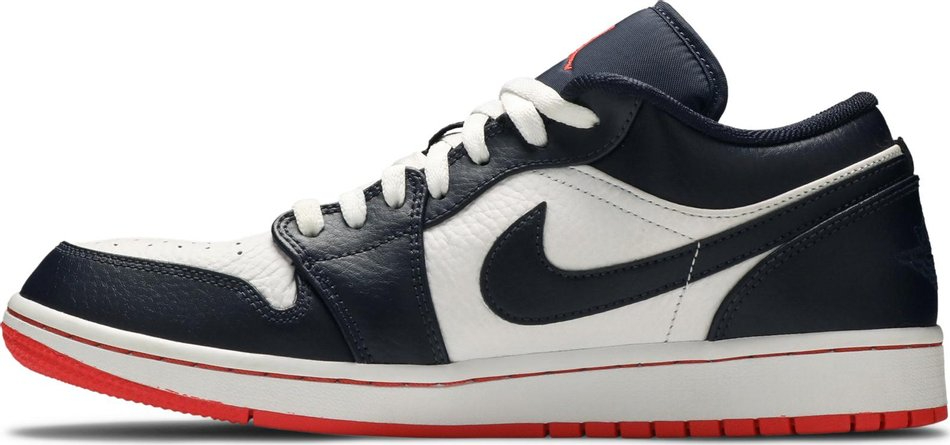 Air Jordan 1 Retro Low 'Obsidian Ember' 553558-481