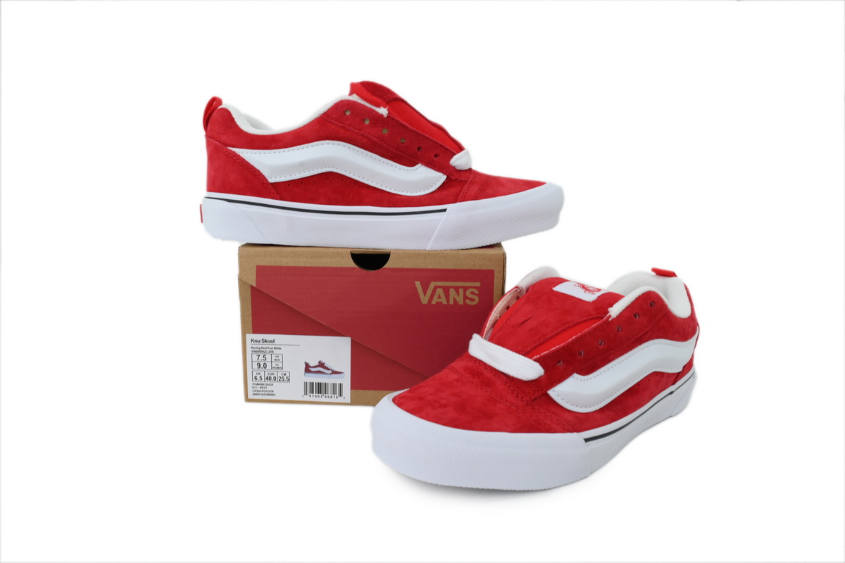 Vans Knu Skool 'Red White' VN0009QCJV6