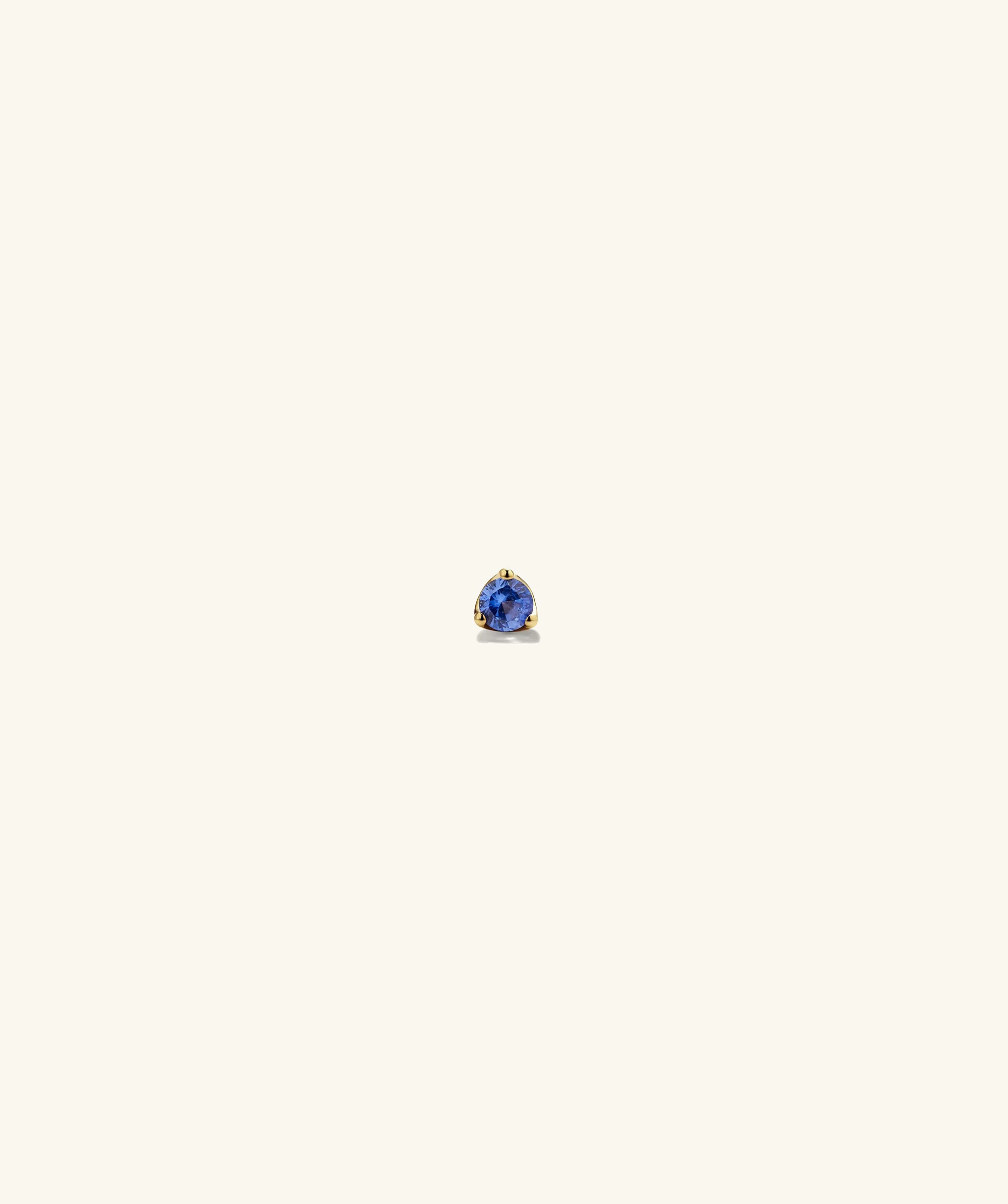 Piercing Studio - Single Gemstone Mini Flat Back Stud