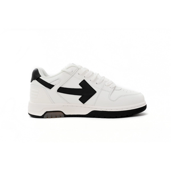 OFF-WHITE Out Of Office OOO 30 MM Low Tops Black White Blue OMIA189C99LEA0040110