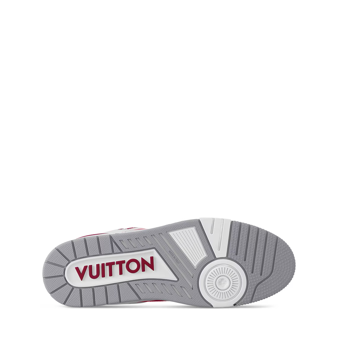 Pkkicks God Batch Louis Vuitton LV Trainer Sari Red