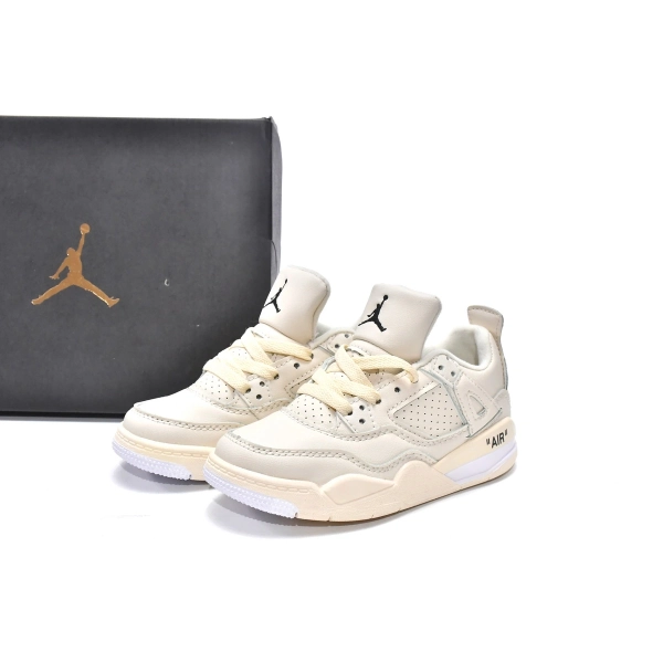 Jordan 4 Kids Shoes Retro Sail CV9388-100