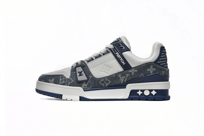 Pkkicks God Batch LOUIS VUITTON Trainer Cowboy Blue FD0291