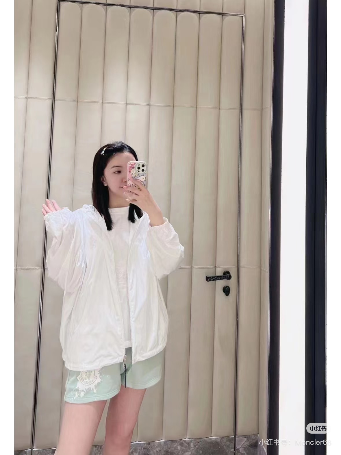 Monc NEW hooded trench coat