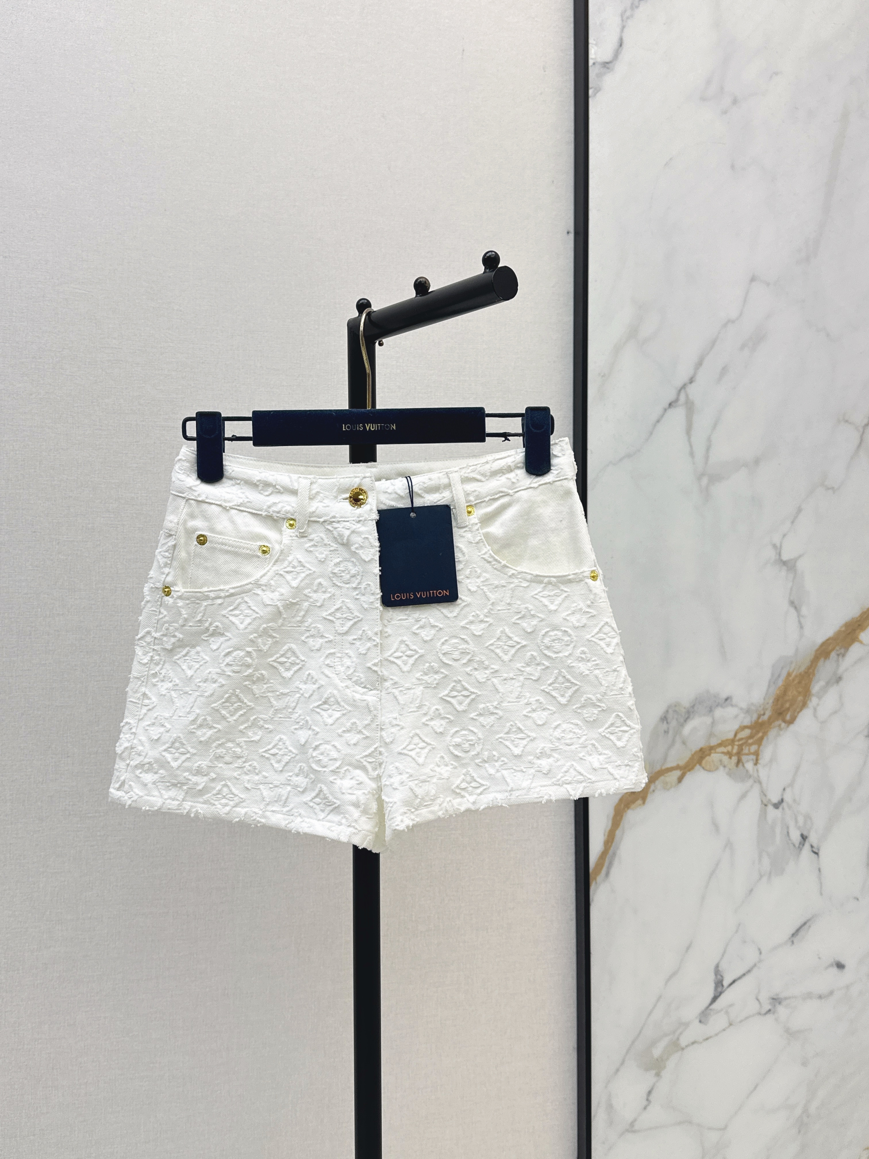 Louis New denim shorts