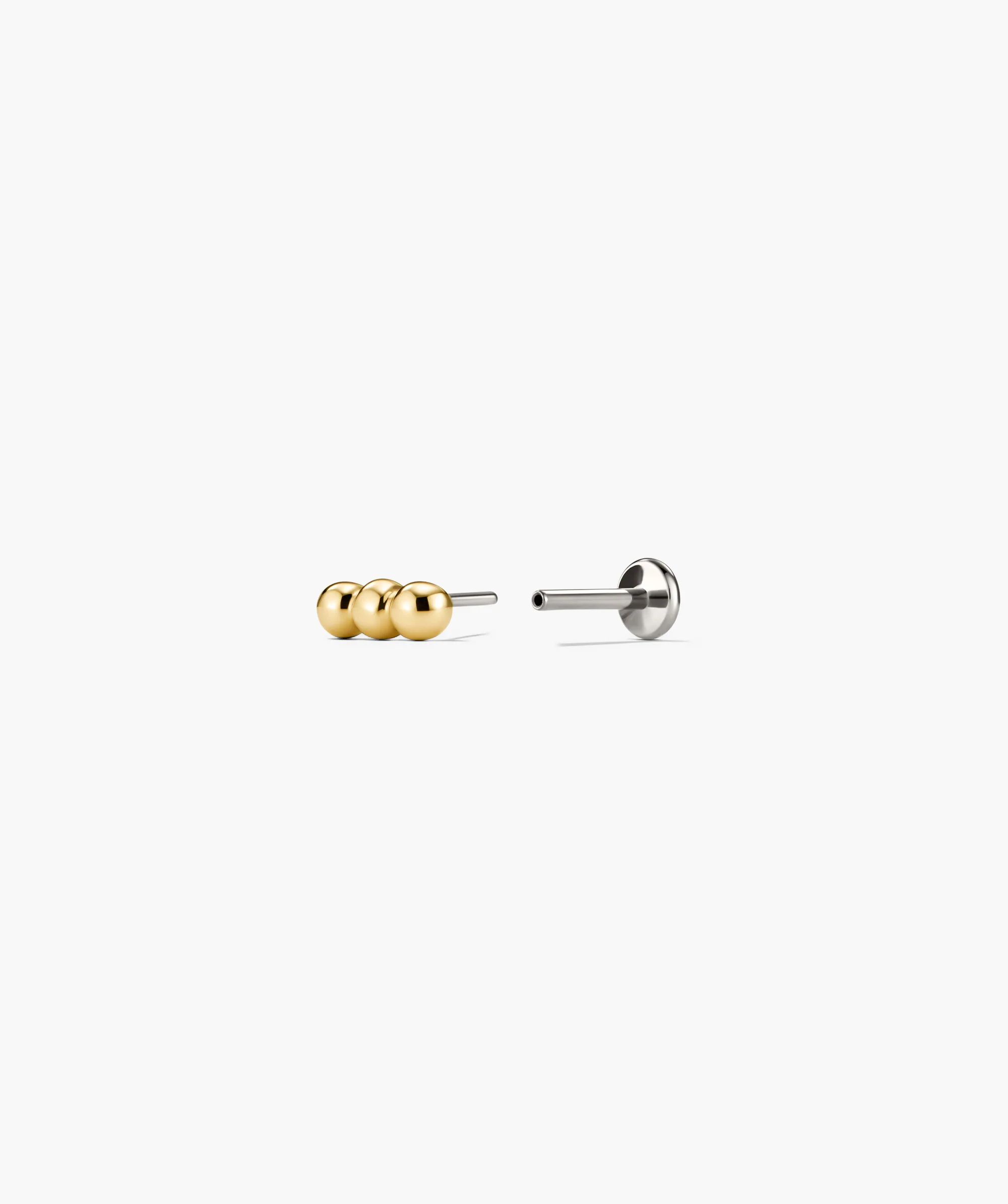 Single Spheres Bar Stud
