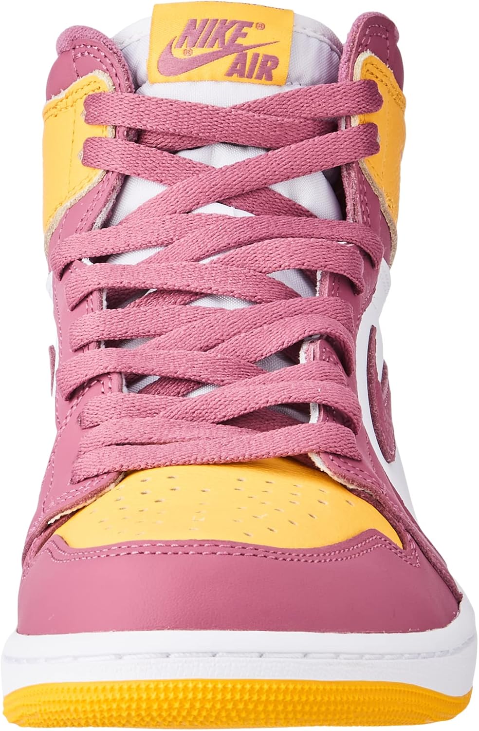 Nike Air Jordan 1 Retro High OG 555088-105 555088-105 - Sneakers, Brown, 43 EU, White Laser Pink OB, 27.5 cm