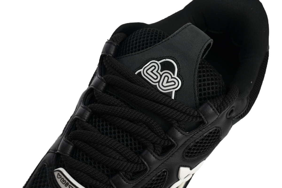 Pkkicks God Batch Louis Vuitton Skate Sneaker Black 51BCOLRB