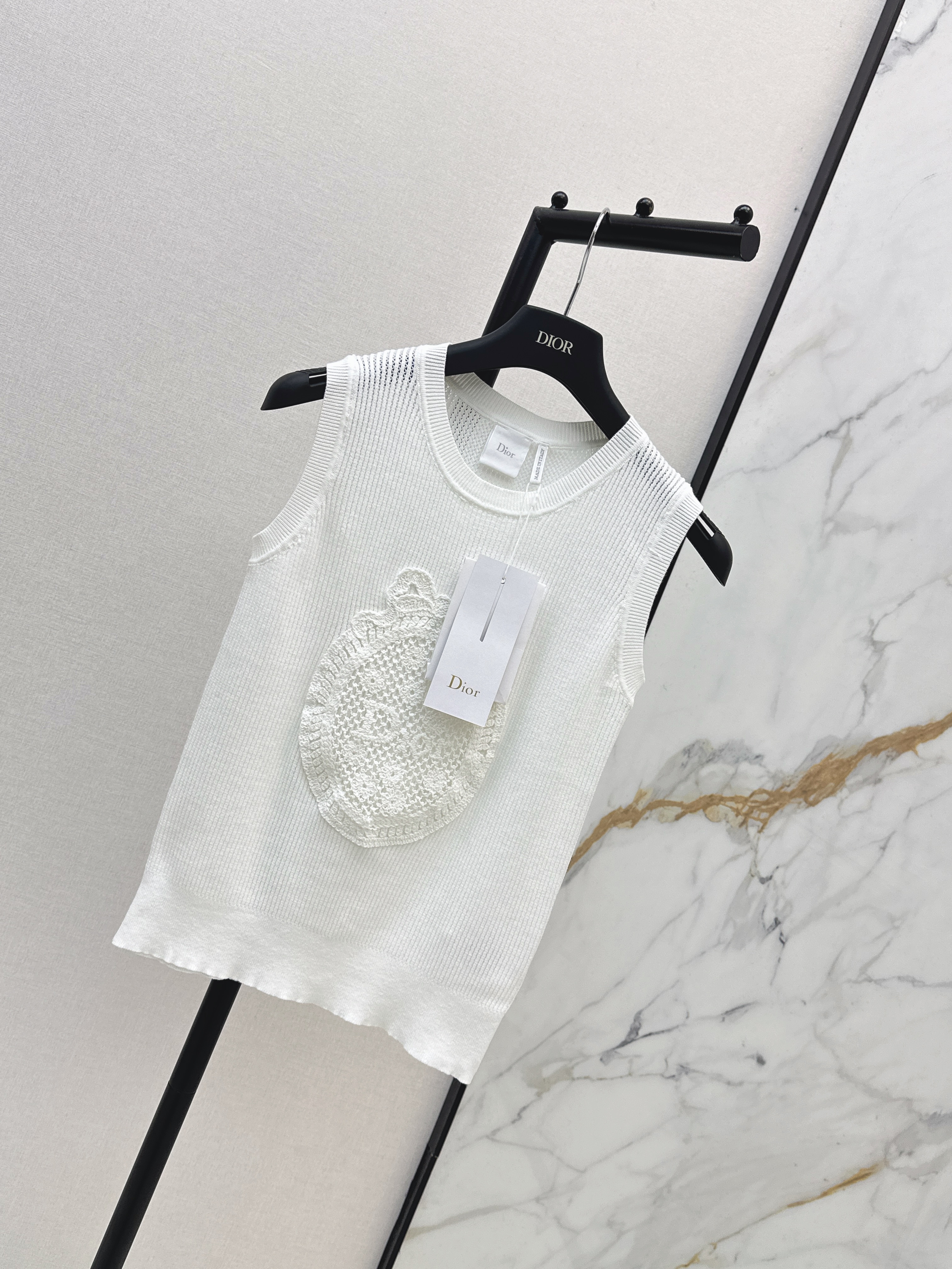 CD New Hollow-out Crochet Knit Vest